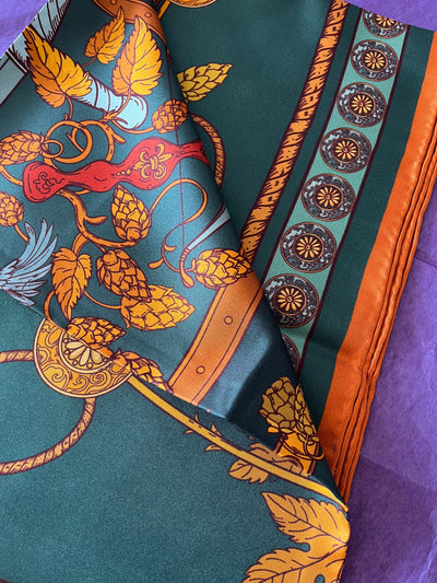 Apaszka „Sokole Polowanie” (Zielona) (Twill)