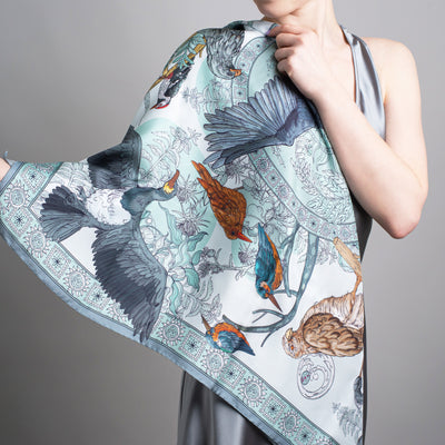 Apaszka „Ptaki Białorusi” (Twill)
