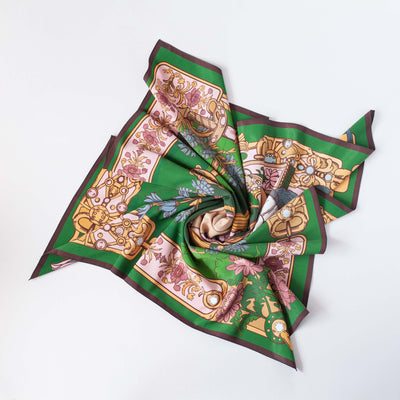 Apaszka „Użalka Szmaragd” (Twill)