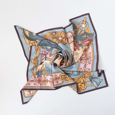 Apaszka „Użalka Perła” (Jedwab mokry)