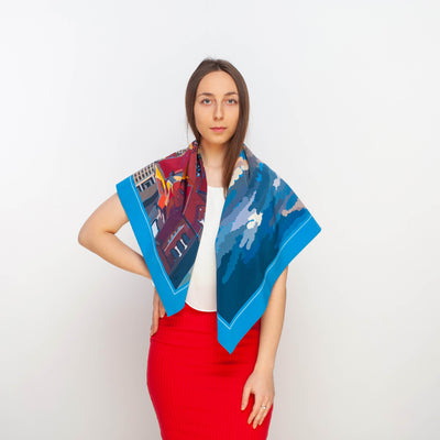 Apaszka „Czerwony Kościół” (Twill)