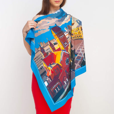 Apaszka „Czerwony Kościół” (Twill)