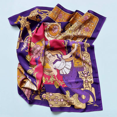 Apaszka „Użalka Ametyst” (Twill)