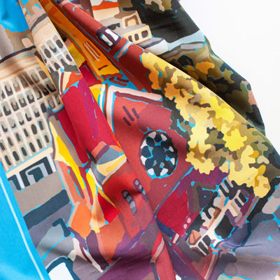 Apaszka „Czerwony Kościół” (Twill)