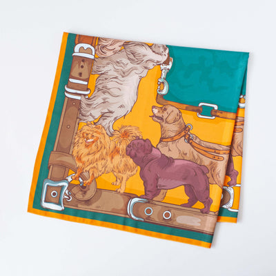 Apaszka „Wakacje Lato” (Jedwab mokry)