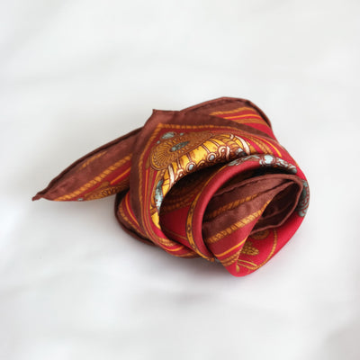 Poszetka „Legendy” (Czerwona) (Twill)