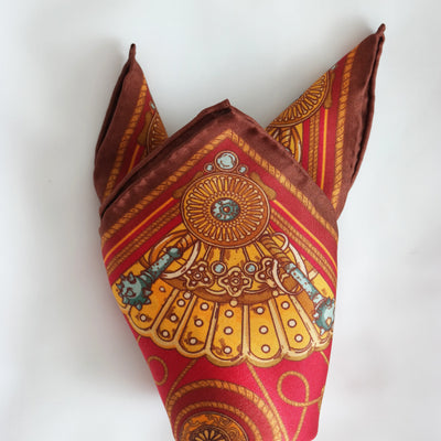 Poszetka „Legendy” (Czerwona) (Twill)