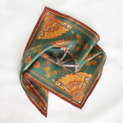 Poszetka „Legendy” (Zielona) (Twill)