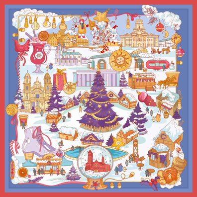 Apaszka „Mińsk Nowy Rok” (Twill)