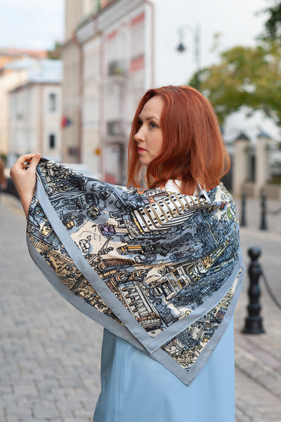 Apaszka „Drogi o Zmierzchu” (Twill)