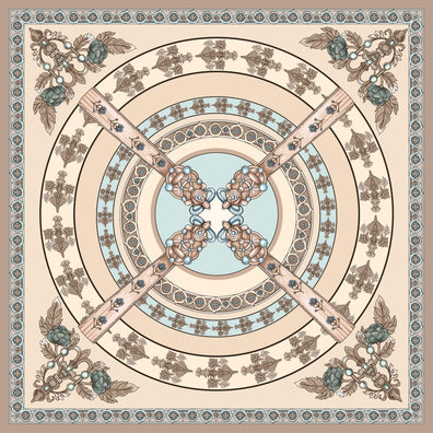 Apaszka „Motywy Słuckie Dzień” (Twill)