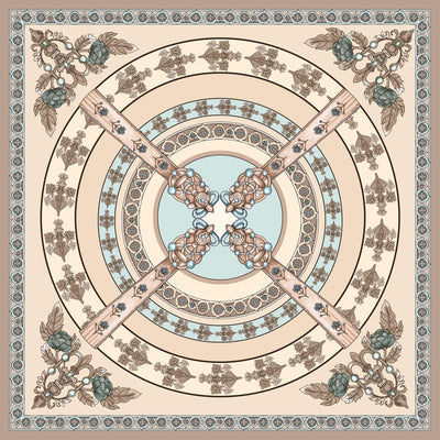 Apaszka „Motywy Słuckie Dzień” (Twill)