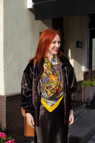 Apaszka „Sny o Traktornej” (Twill)