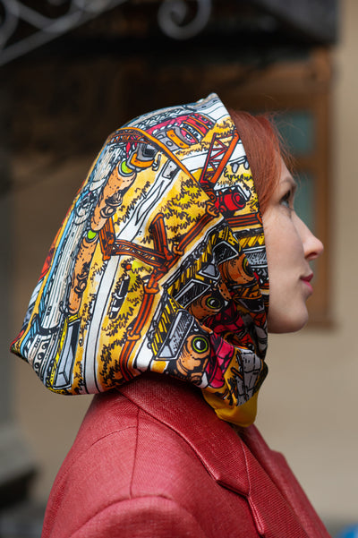 Apaszka „Sny o Traktornej” (Twill)