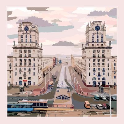 Apaszka „Bramy Mińska” (Twill)