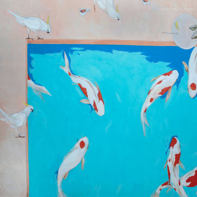 Pareo „Śniadanie na Wodzie” (Wiskoza)