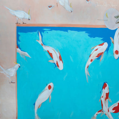 Pareo „Śniadanie na Wodzie” (Wiskoza)