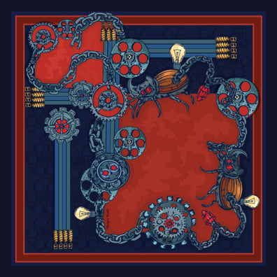 Poszetka „Żuki Miedź” (Twill)