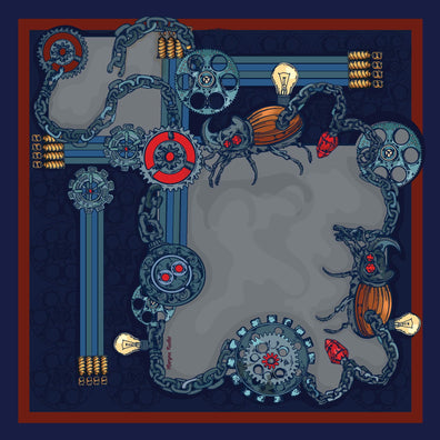 Poszetka „Żuki Srebro” (Twill)